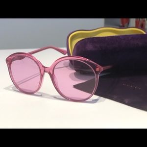 GUCCI Pink sunglasses